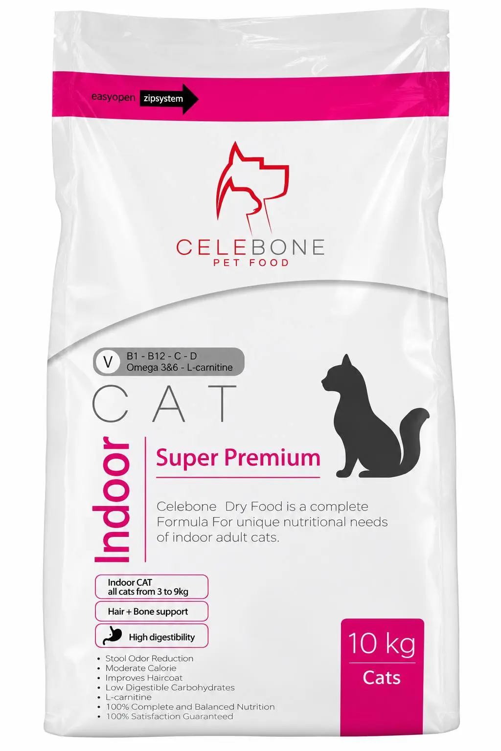 غذای خشک گربه عقیم شده سلبن (Celebone) مدل Sterilised Super Premium وزن ۲.۵ کیلوگرم